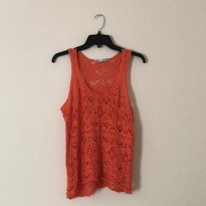 Peach pink tank top